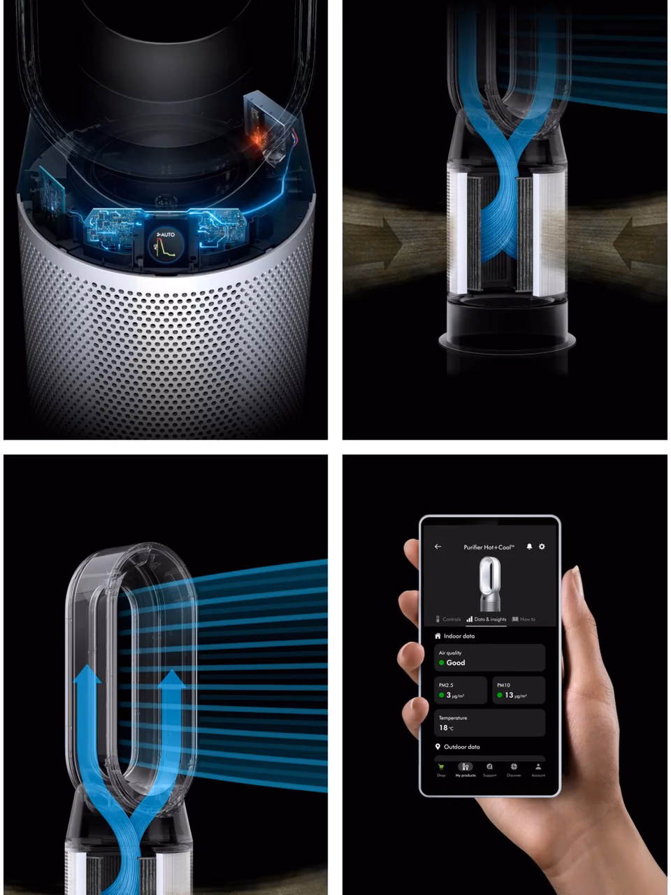 Dyson Purifier Hot+Cool HP1 Hava Temizleyici Kiralama